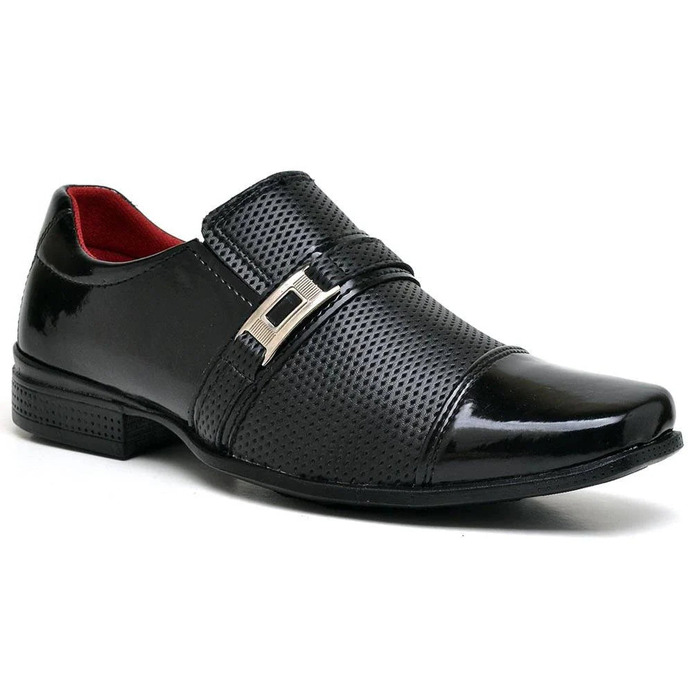 Sapato Social Preto Verniz