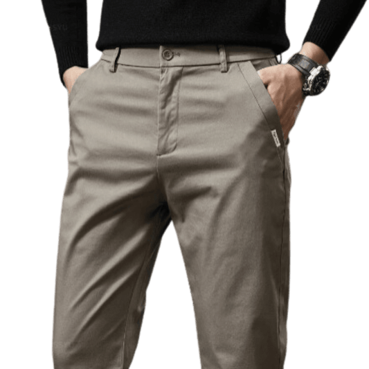 Straight-Leg Chino Pants