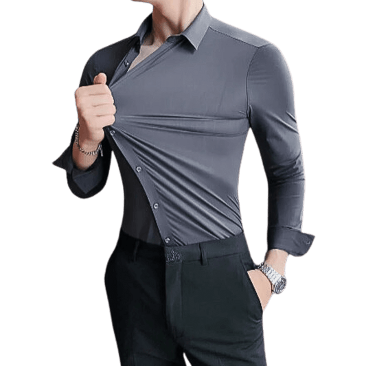 Camisa Slim Fit Confort Stretch
