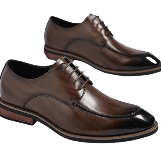Oxfords de couro clássicos Delvane