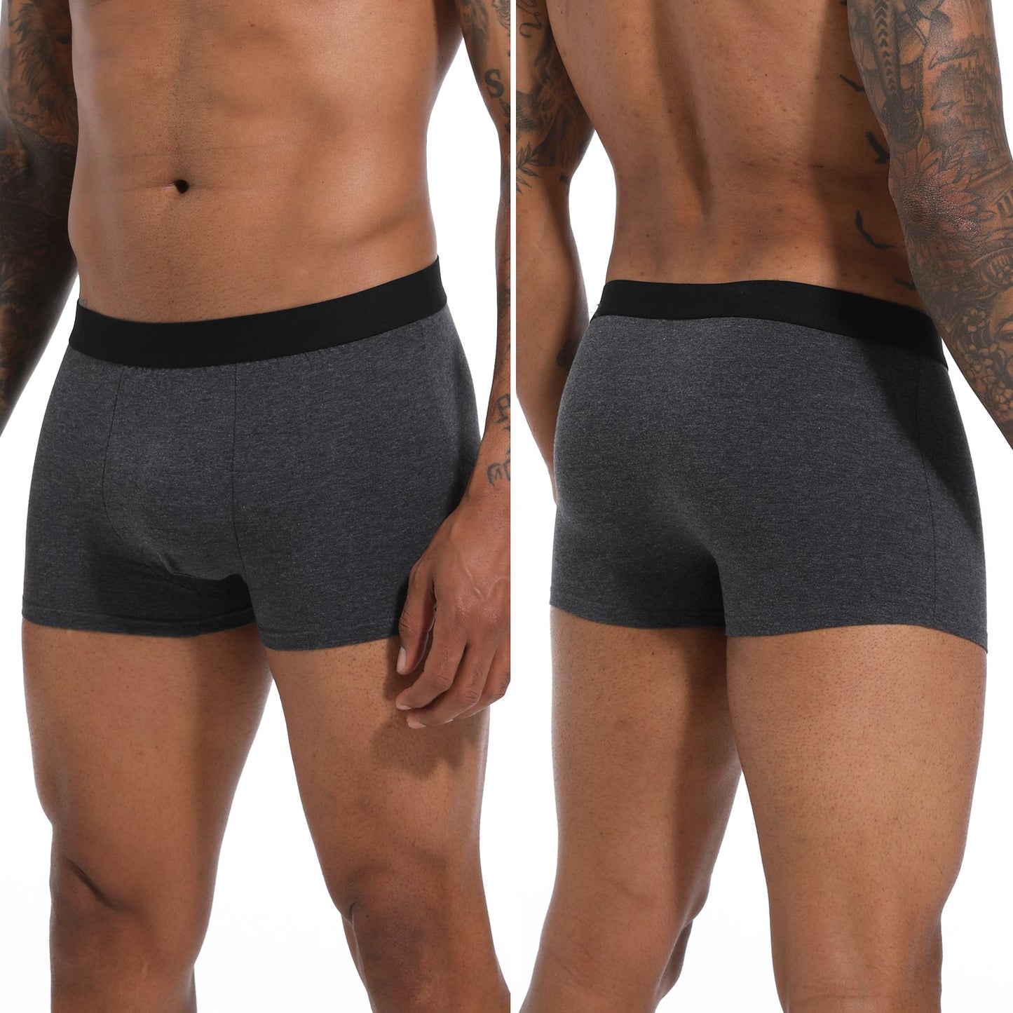Cuecas Boxer Básicas - Kit 10
